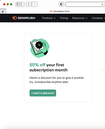 Semrush - Additional Feature